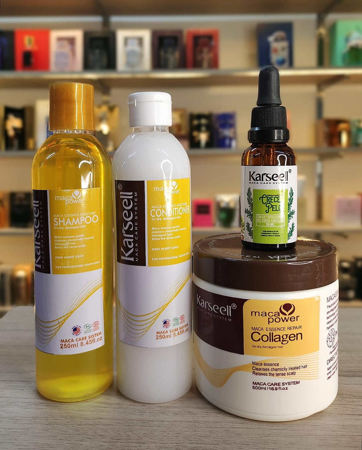 Combo Karseell Collagen: Reparación Profunda, Suavidad y Brillo Espejo
