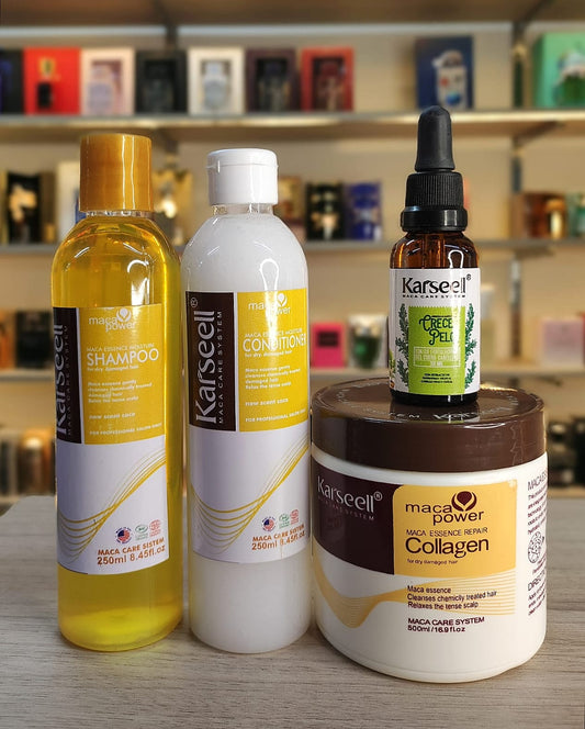 Combo Karseell Collagen: Reparación Profunda, Suavidad y Brillo Espejo